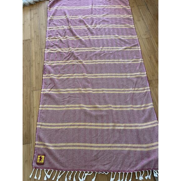 Harry Potter The Gryffindor Sand Cloud 100% Organic Cotton Throw Blanket 68x36” - Picture 7 of 10